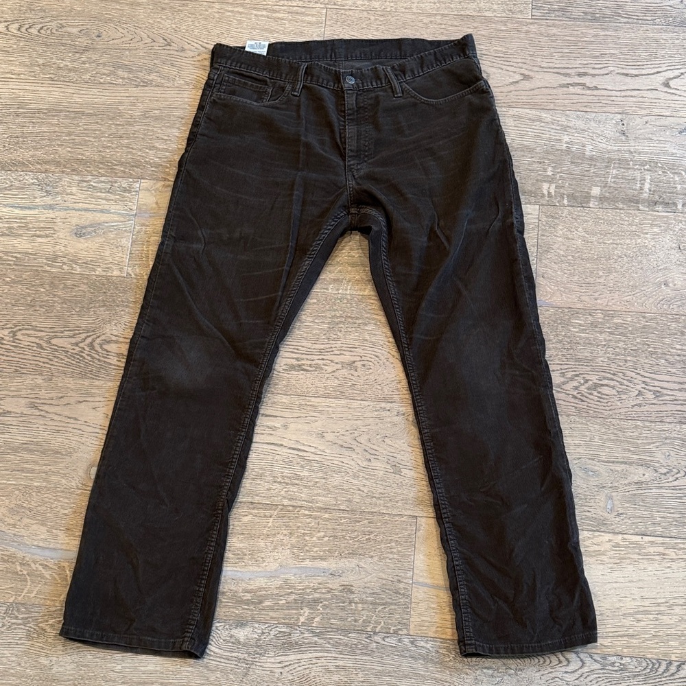 LEVI’s 514  BROWN Corduroy Pants 38x32